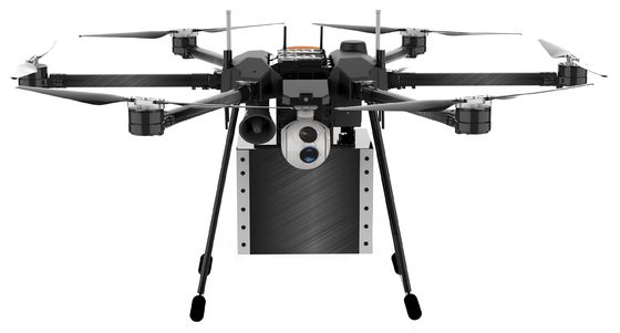 Krachtige multirotor drone met hoge prestaties en afstandsbediening