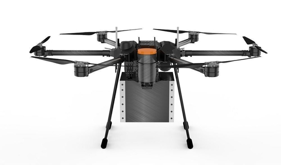 Medicijnen besproeien 10L industriële drone met misting spuitstuk en propeller spuitpomp