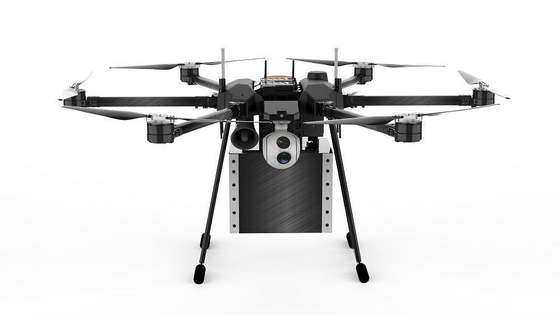 Medicijnen besproeien 10L industriële drone met misting spuitstuk en propeller spuitpomp
