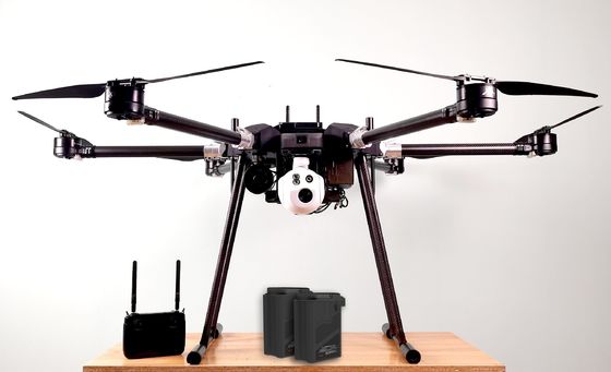 TPU-materiaal 6 Rotor Drone Waterdicht Compact Landbouw Drone