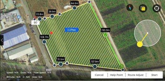 Tta Uav M8apro 20L Landbouwdrones Pesticide Sprayer Drone voor het sproeien van gyroplane