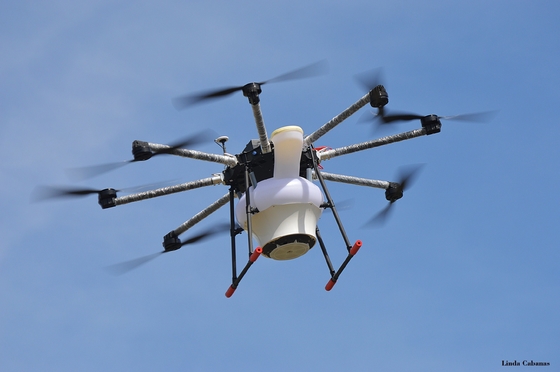 OEM aangepaste 4-assige gewassen bestrijdingsmiddel sproeier Drone voor Power 5L Remote Pesticide