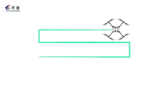 Landbouwdronevoorziening Volledige spuitdrone met interne draadverbinding