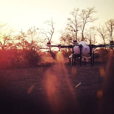 TTA 10L Dcu en automatisch programma Uav gewasveld sproeien drone sproeier