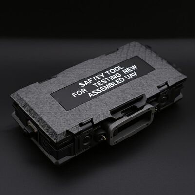 Platform voor het debuggen van onbemande luchtvaartuigen (UAV's) met meerdere vrijheidsgraden voor precisievluchtbesturing met compact ontwerp