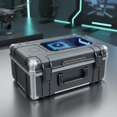 Modulaire ontwerp UAV Toolbox met hoge nauwkeurigheid RTK en niveau 7 windweerstand voor drone training kit