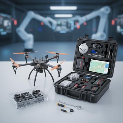 High-Accuracy RTK Positioning Drone Technician Kit met windweerstand van niveau 7 en modulair ontwerp voor UAV-opleiding