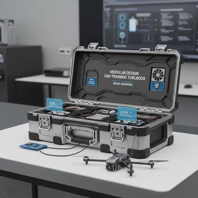 Modulaire ontwerp UAV Training Toolbox met RTK nauwkeurige positionering en niveau 7 windweerstand voor drone debugging