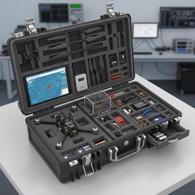 Modulaire ontwerp UAV Training Toolbox met RTK nauwkeurige positionering en niveau 7 windweerstand voor drone debugging