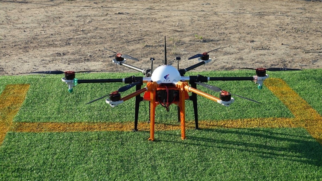 Technologie M6E-EDU Grote zes-assige multi-rotor training Landbouw Sprayer Drone Uav