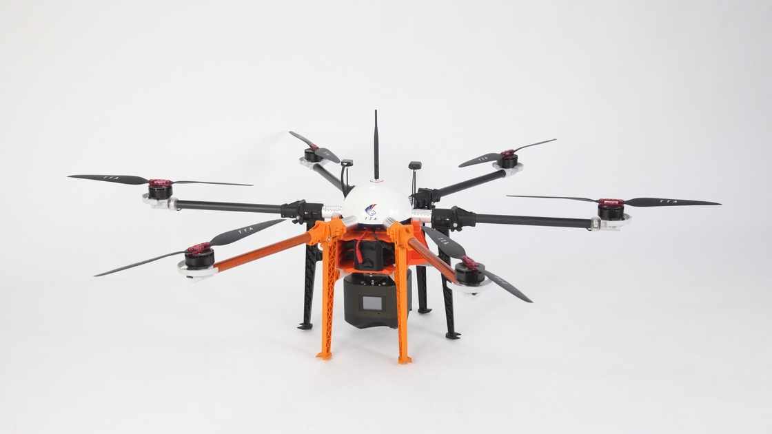 M6E-EDU 6 Axis Agri Uav Pulverizadora Agricola Fertilizer Drone voor landbouwbespuiting