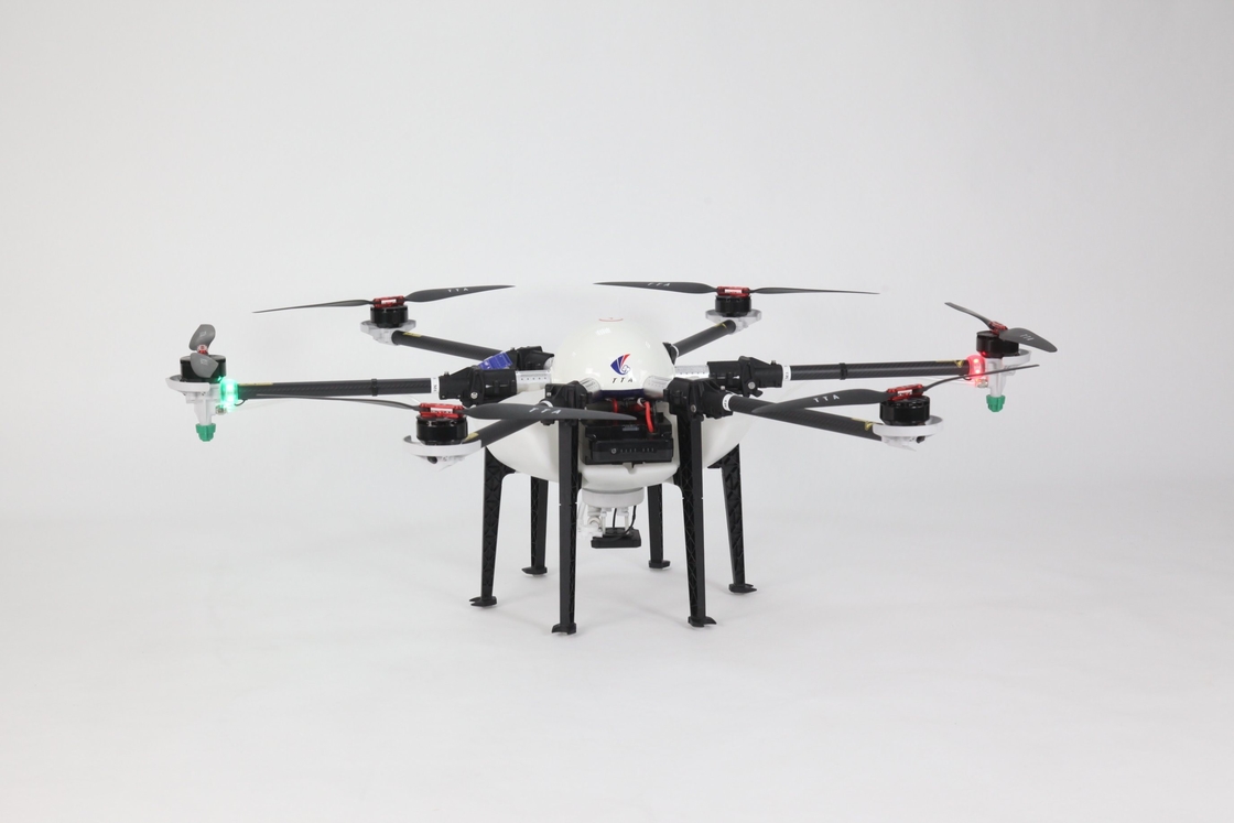 10 kg nuttige lading Wit en blauw Tta M6e Landbouw Landbouw Uav Bespuiting Grote drone Landbouw
